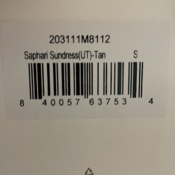 Spell & The Gypsy Saphari Prairie Strappy Sundress - S UT - Picture 15 of 15